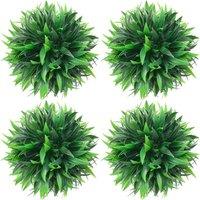 Berkfield Home Artificial Boxwood Balls 4 pcs 15 cm in Green