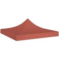 Berkfield Home Party Tent Roof 2x2 m Terracotta 270 g/m in Brown