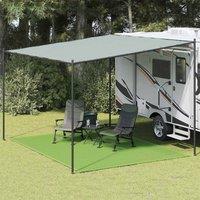 Berkfield Home Tent Carpet Light Green 300x400 cm HDPE