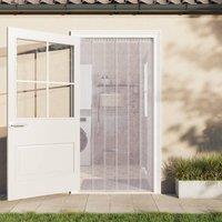 Berkfield Home Door Curtain Transparent 200 mmx1.6 mm 10 m PVC