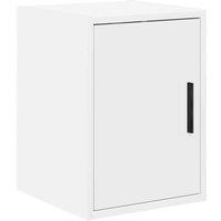 Berkfield Home Garage Wall Cabinet White Engineered Wood