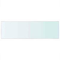 Berkfield Home Shelf Panel Glass Clear 80x25 cm