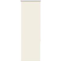 Berkfield Home Roller Blind Blackout Light Grey 85x230 cm Fabric Width 80.7 cm P in Off-White