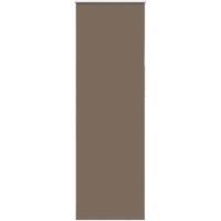 Berkfield Home Roller Blind Blackout Coffee 75x210 cm Fabric Width 70.7 cm Polyester in Brown