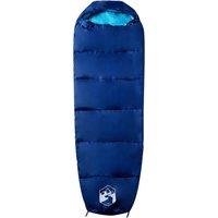 Berkfield Home Mummy Sleeping Bag for Adults Camping 3 Seasons in Blue