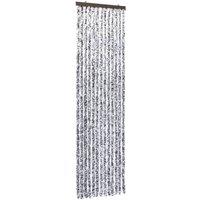 Berkfield Home Insect Curtain Brown & Beige 56x185 cm Chenille