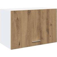 Berkfield Home Hanging Cabinet Lyon Artisan Oak 60x31x40 cm Engineered Wood in Brown | Size: 60 x 31 x 40 cm