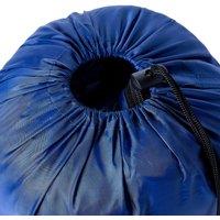 Berkfield Home Mummy Sleeping Bag for Adults Camping 3 Seasons in Blue
