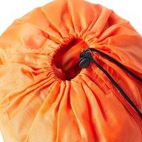 Berkfield Home Mummy Sleeping Bag for Adults Camping 3 Seasons in Orange