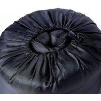 Berkfield Home Sleeping Bag for Adults Camping 3 Seasons in Black