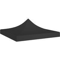 Berkfield Home Party Tent Roof 2x2 m Black 270 g/m