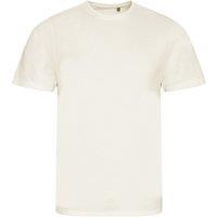 AWDis Men's Cascade logie T-Shirt in Natural | Size: Large