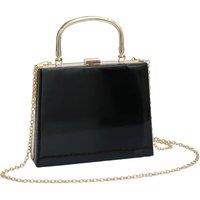 Fontanella Fashion Women's Tonki Trapezoid Evening Clutch Bag in Black