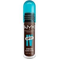 NYX Professional Makeup Women's Lip IV Hydrating Gloss Stain, Lip Gloss 5ml in Espresso Soak
