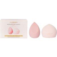 CLOMAN Beauty Women's Marshmallow Sponge Makeup Duo in Pale Pink