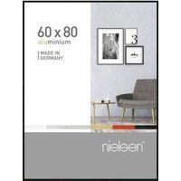 nielsen Pixel 60x80cm Picture Frame (24"x32") - Aluminium with Glass Front in Black | Size: 60x80 cm