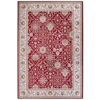 THE RUGS Villeroy & Boch 1767 Indoor Outdoor Rug - Flat Woven Durable Polyester in Red | Size: 200 cm x 280 cm