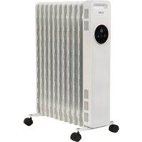 Zanussi Electric Heater 11 Fin 2300W Portable Oil Filled Radiator ZOFR5005 in White