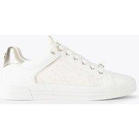 KG Kurt Geiger Women's 'Lillian Mesh' Trainers in White | Size: 4