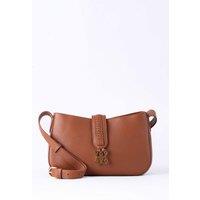 Lakeland Leather Women's 'Dalston' Leather Cross Body Bag in Tan