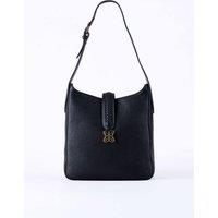 Lakeland Leather Women's 'Dalston' Leather Hobo Bag in Black