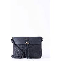 Lakeland Leather Women's 'Wasdale' Leather Cross Body Bag in Dark Navy