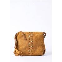 Lakeland Leather Women's 'Buttermere' Suede Cross Body Bag in Tan