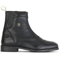 Moretta Women's Martina Leather Paddock Boots in Black | Size: 4