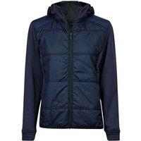 TEE JAYS Women's Stretch Hooded Jacket in Navy | Size: 3XL