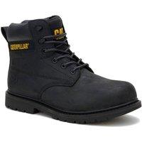 Caterpillar Men's Silva Lace up Occupational Non-Safety Boot in Black | Size: 6
