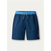 Hackett Men's Heritage Number Swim Shorts Navy | Size: Large
