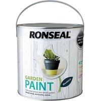 Ronseal Garden Paint Black Bird 2.5 Litre | Size: 2.5L