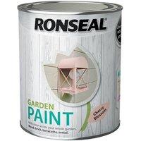 Ronseal 750ml Garden Paint - Cherry Blossom RSLGPCB750 in Red