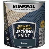 Ronseal Ultimate Protection Decking Paint Charcoal 2.5 litre | Size: 2.5L