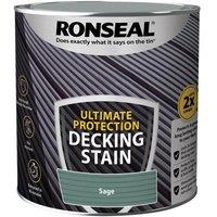 Ronseal Ultimate Protection Decking Stain Sage 2.5 litre | Size: 2.5L
