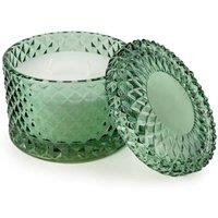 Candlelight Chengdu Luxury 2-Wick Glass Decorative Candle in Green