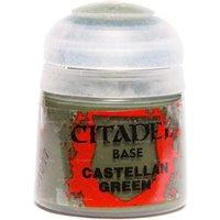 Citadel Games Workshop Colour Base: Castellan Green (12ml) Paint