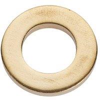 Unifix Brass Form A Washers DIN 125A - M6 (6.4) - Box of 1000 in Gold