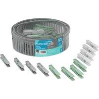 JVL Collapsible Peg Basket with 50 Pegs