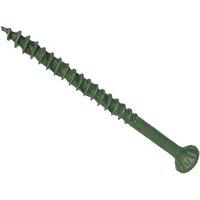 Forgefix Forgefast Decking Screws Countersunk Green 4.5X60 Torx T25 Tub 500