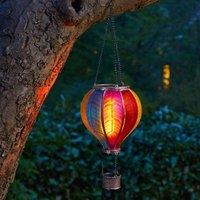 Garden Greatness Hanging Solar Hot Air Balloon Garden | Size: 1 Pack