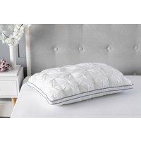 Snug City Luxury White Tufted Pintuck Pleat Pillow Soft Hypoallergenic Pillow