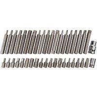 Bluespot Tools Mixed Hex Spline & Torx Bit Set, 40 Piece