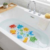Garden Greatness Sea Animals Non-Slip Bath Mat in Clear