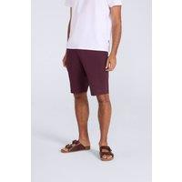Animal Men's 'Westbay' Lightweight Breathable Stretchy Soft Cotton Chino Shorts in Burgundy | Size: 42R