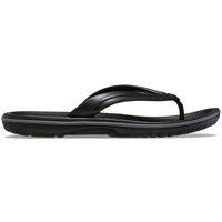 Crocs Men's Croc Band Flip Black/Slate Grey in Black | Size: 8