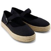 TOMS Women's Carolina Mary Jane Shoe in Black | Size: 6