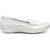 Hotter Women's 'Jazz' Moccasins in Off-White | Size: 8