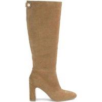 Carvela Women's 'Jackpot Knee' Suede Boots in Taupe | Size: 8