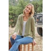 WoolOvers Women's Cashmere Merino Classic V Neck Cardigan | Size: Small